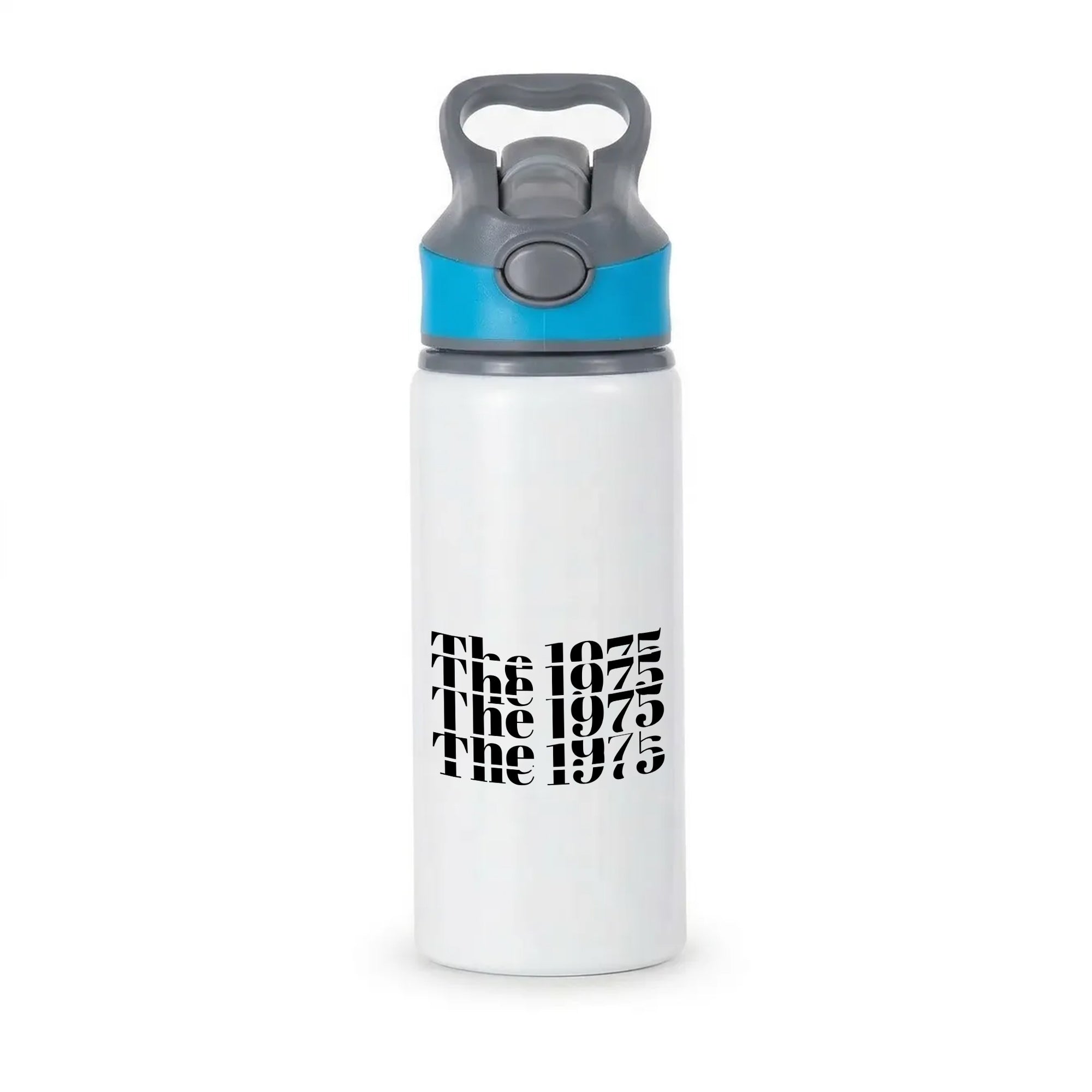 Title - The 1975 Active Water Bottle - Blue