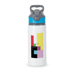 Modernity Has Failed Us - The 1975 Active Water Bottle - Blue