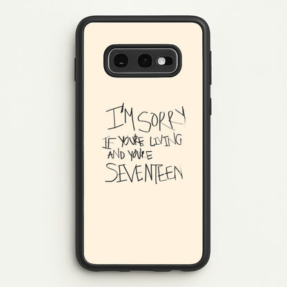 I'm Sorry - The 1975  - The 1975 Phone Case for Galaxy S10e