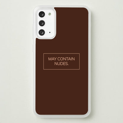 May Contain Nudes  - Nudes Phone Case for Galaxy Note 20