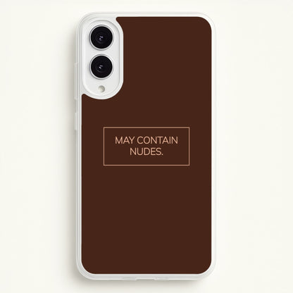 May Contain Nudes  - Nudes Phone Case for Galaxy S25 Edge