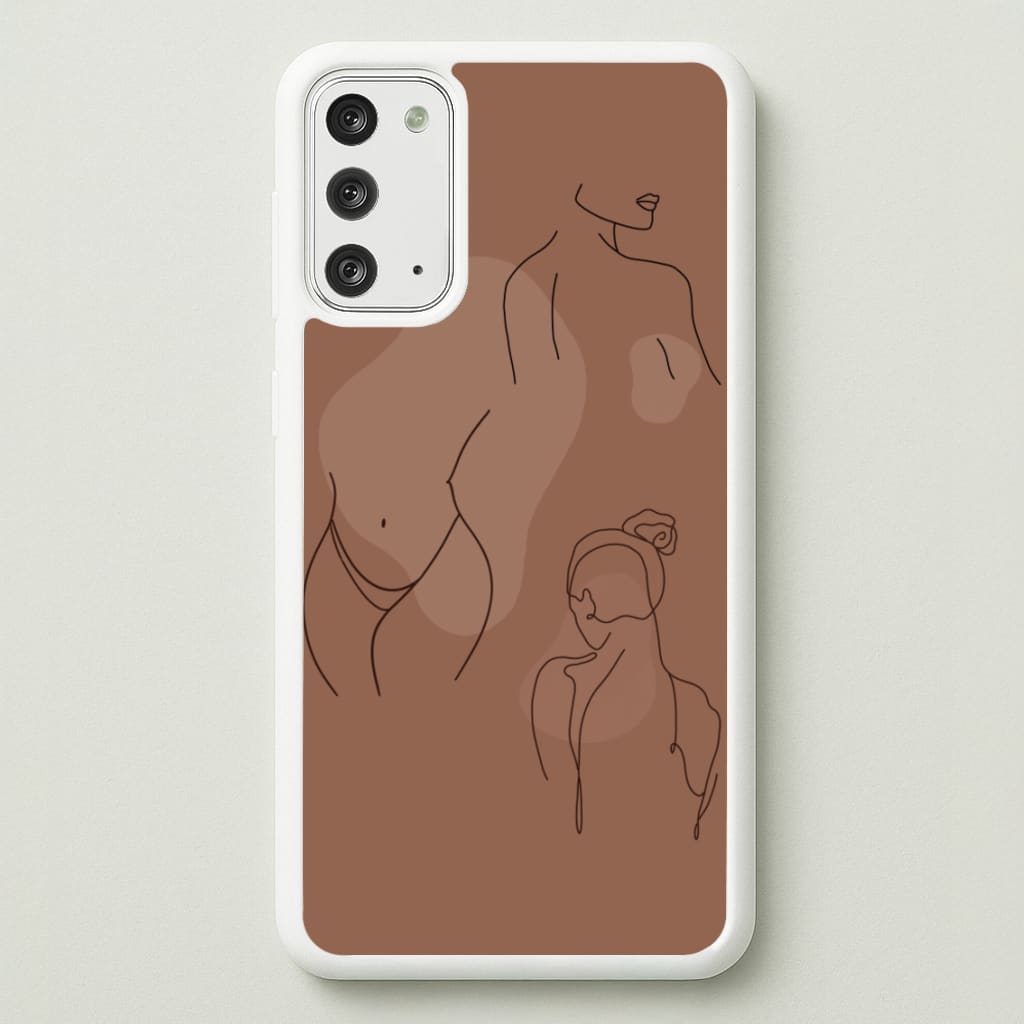 Silouhette nude  - Nudes Phone Case for Galaxy Note 20