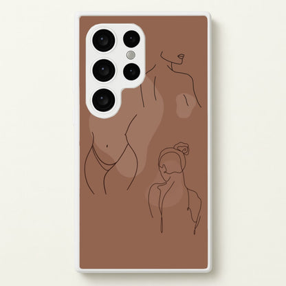 Silouhette nude  - Nudes Phone Case for Galaxy S24 Ultra