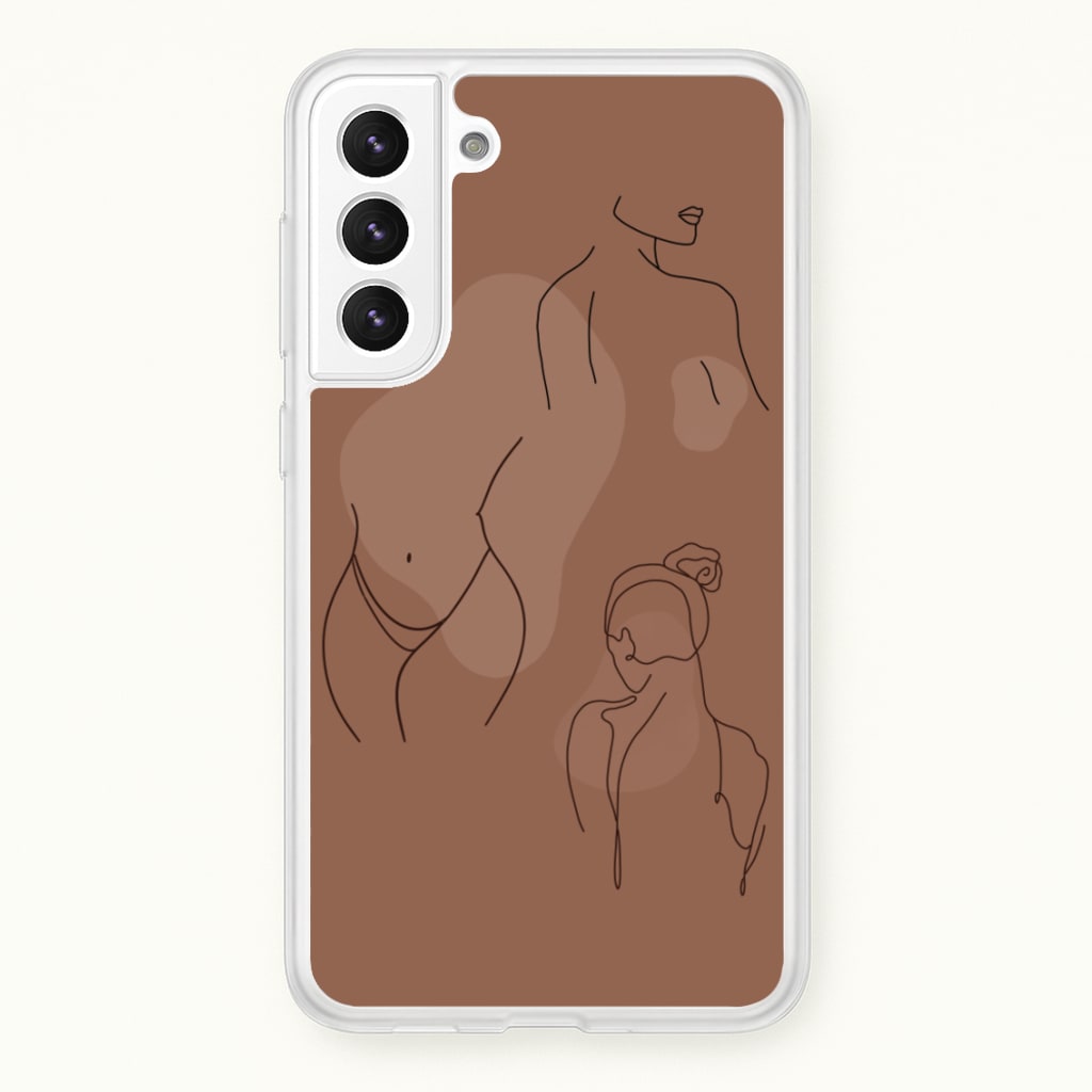 Silouhette nude  - Nudes Phone Case for Galaxy S22 Plus