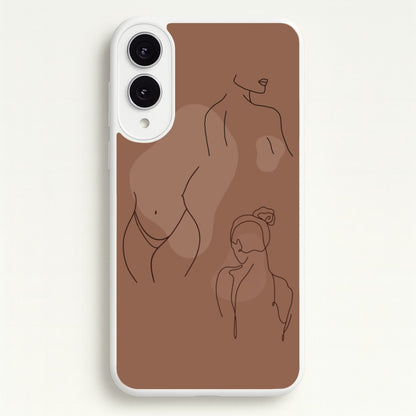 Silouhette nude  - Nudes Phone Case for Galaxy S25 Edge