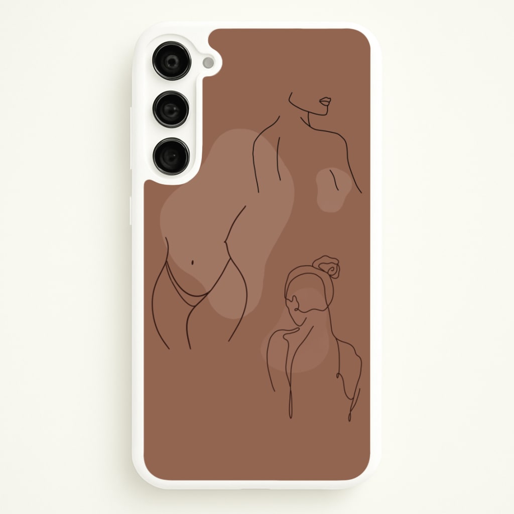 Silouhette nude  - Nudes Phone Case for Galaxy S23 Plus