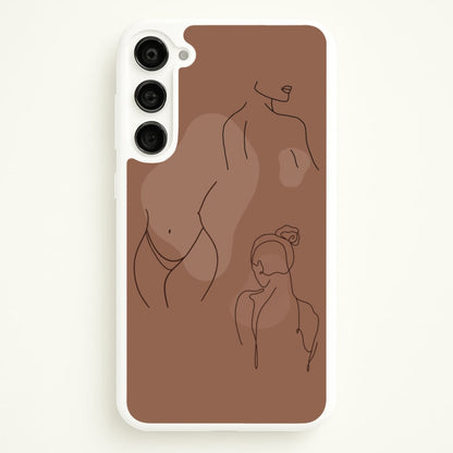 Silouhette nude  - Nudes Phone Case for Galaxy S23 Plus