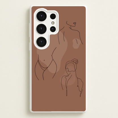 Silouhette nude  - Nudes Phone Case for Galaxy S25 Ultra
