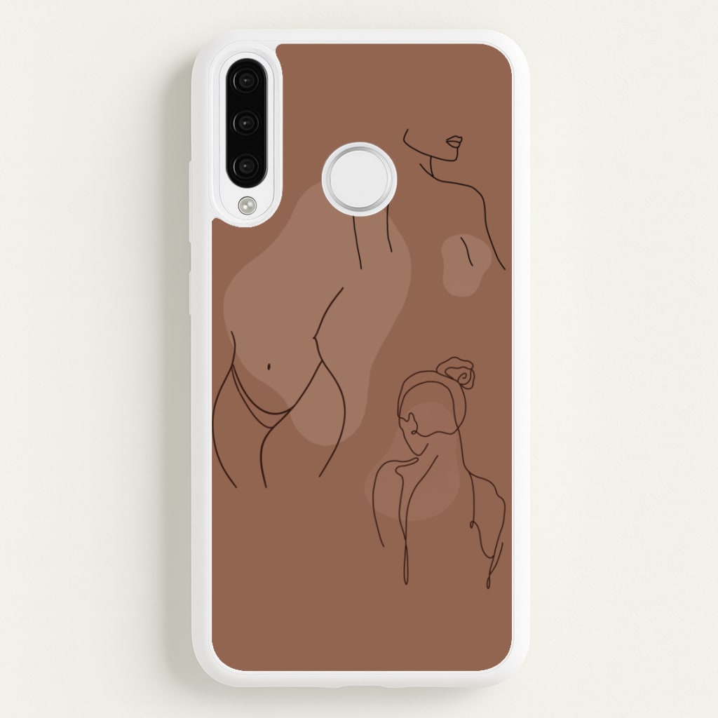 Silouhette nude  - Nudes Phone Case for Huawei P30 Lite