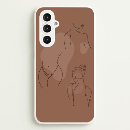 Silouhette nude  - Nudes Phone Case for Galaxy S23FE