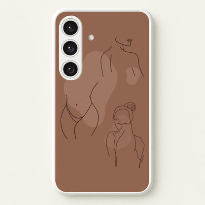 Silouhette nude  - Nudes Phone Case for Galaxy S24