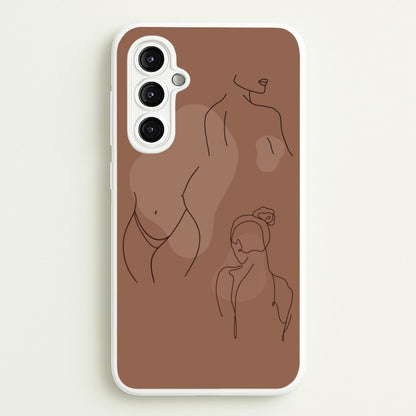 Silouhette nude  - Nudes Phone Case for Galaxy A14