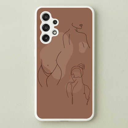 Silouhette nude  - Nudes Phone Case for Galaxy A13