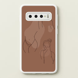Silouhette nude  - Nudes Phone Case for Galaxy S10