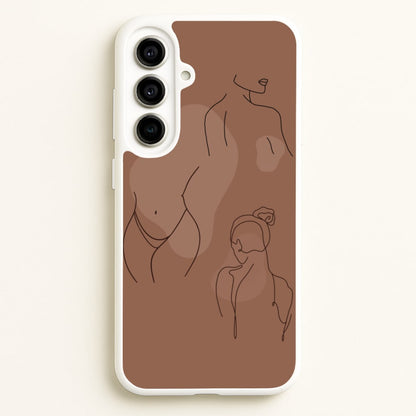 Silouhette nude  - Nudes Phone Case for Galaxy A56