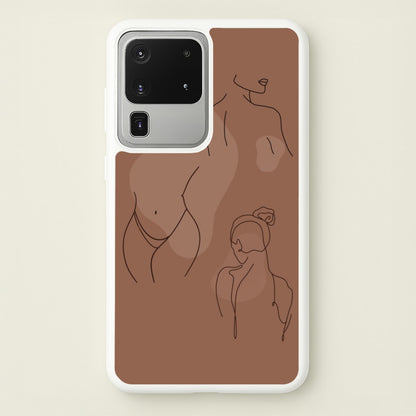 Silouhette nude  - Nudes Phone Case for Galaxy S20 Ultra