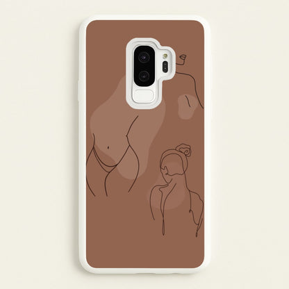Silouhette nude  - Nudes Phone Case for Galaxy S9 Plus