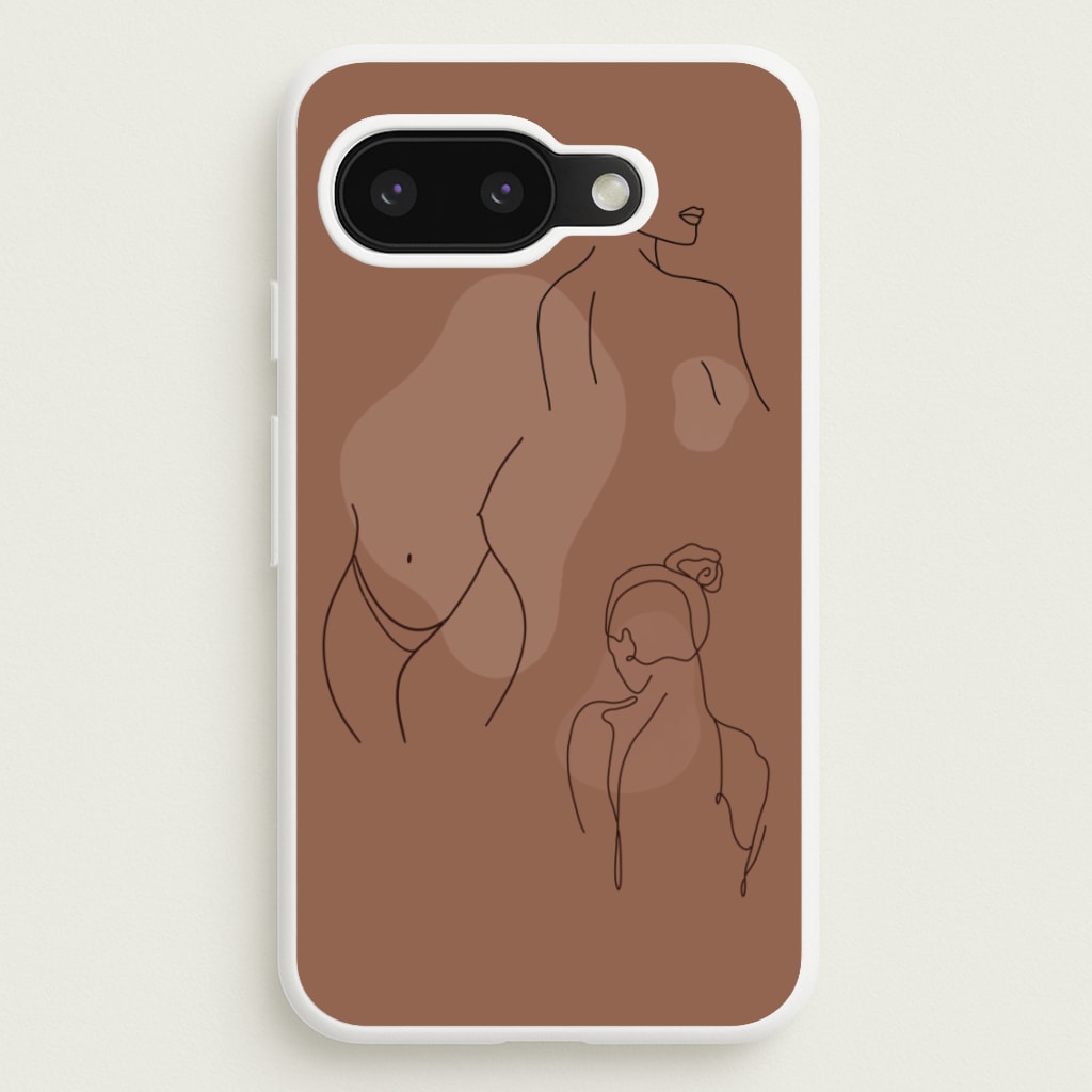 Silouhette nude  - Nudes Phone Case for Google Pixel 9a
