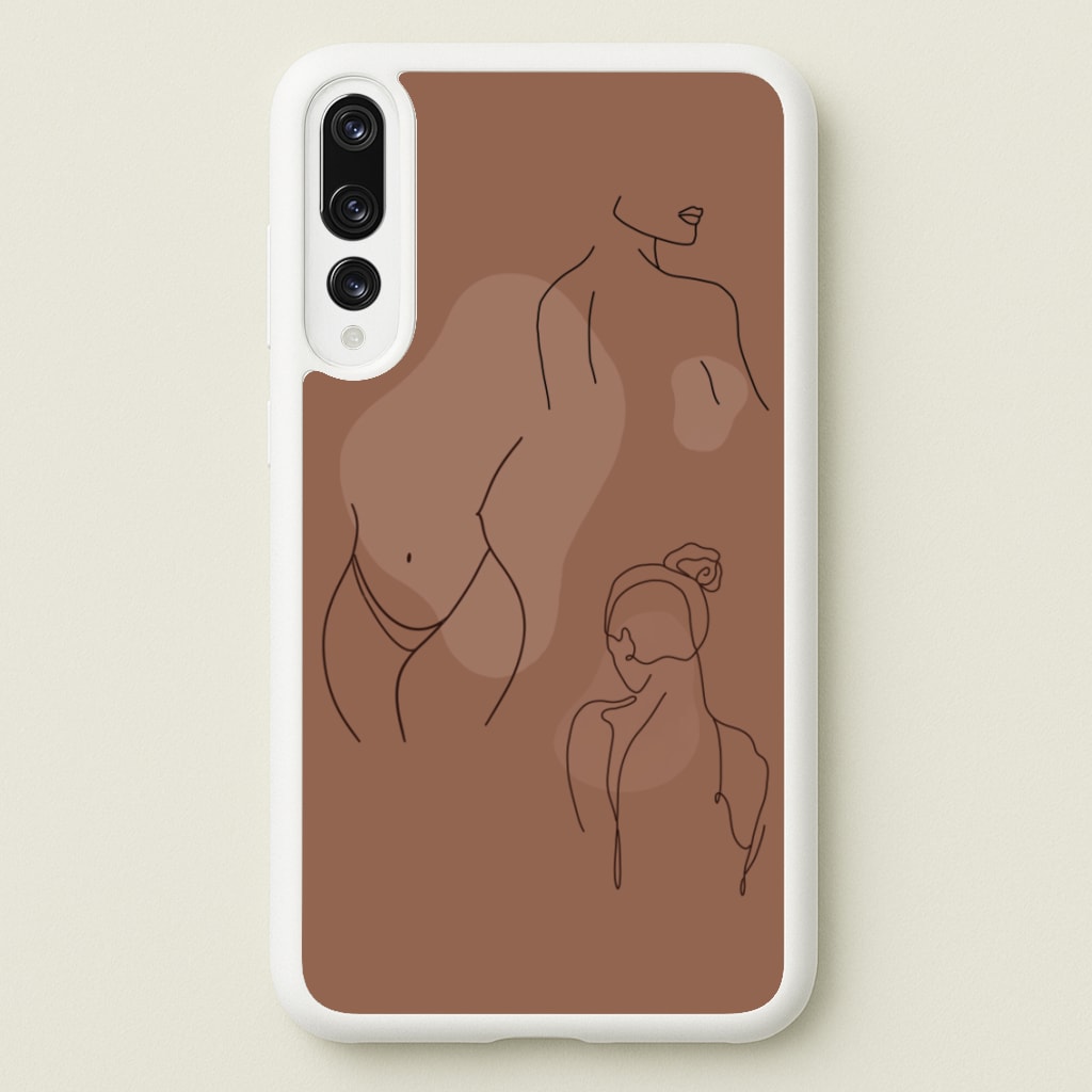 Silouhette nude  - Nudes Phone Case for Huawei P20 Pro