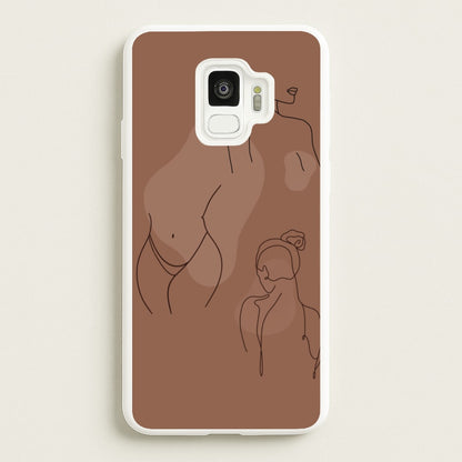 Silouhette nude  - Nudes Phone Case for Galaxy S9