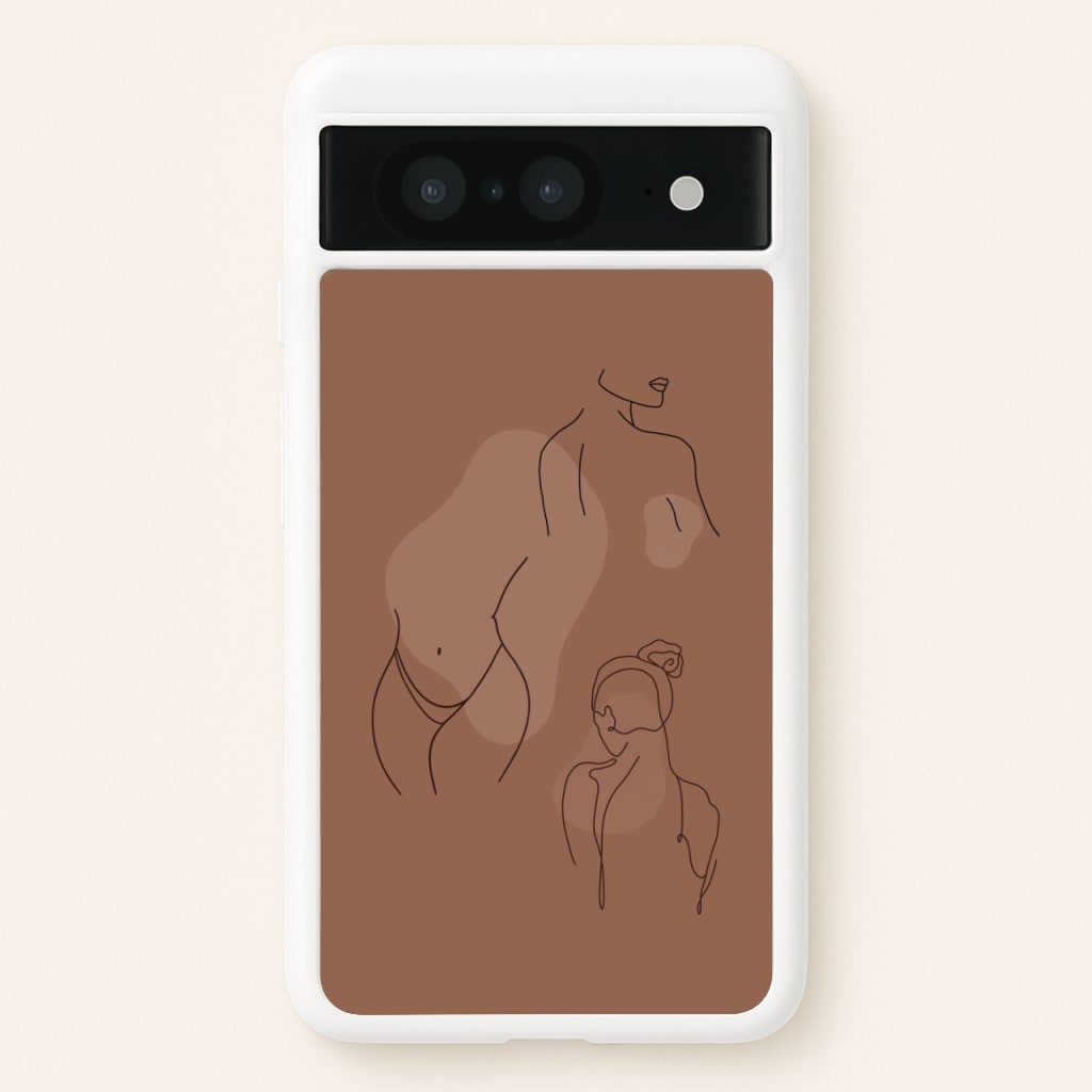 Silouhette nude  - Nudes Phone Case for Google Pixel 8