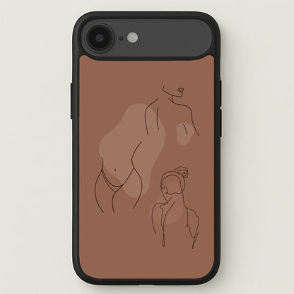 Silouhette nude Phone Case for iPhone 17 Air