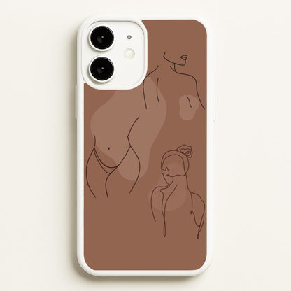 Silouhette nude  - Nudes Phone Case for iPhone 11