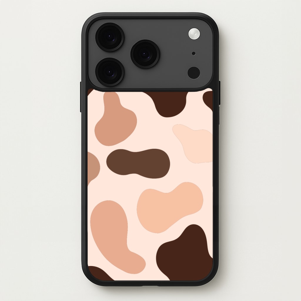 Cowprint Nude Phone Case for iPhone 17 Pro Max
