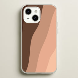 multi abstract nude  - Nudes Phone Case for iPhone 14 Plus