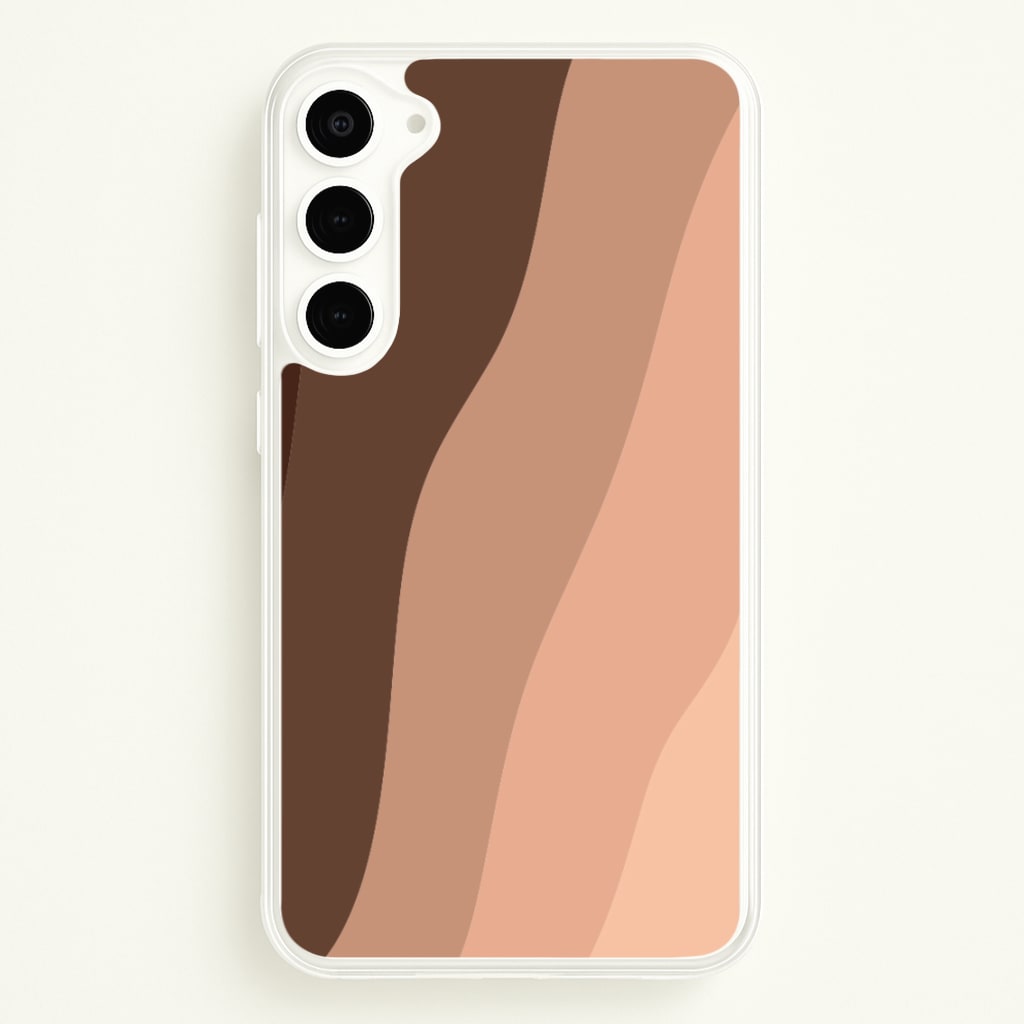 multi abstract nude  - Nudes Phone Case for Galaxy S23