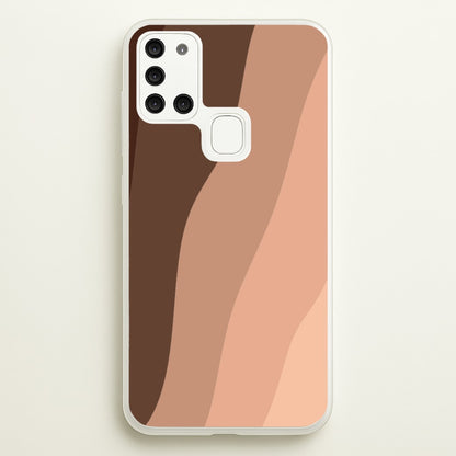 multi abstract nude  - Nudes Phone Case for Galaxy A21s