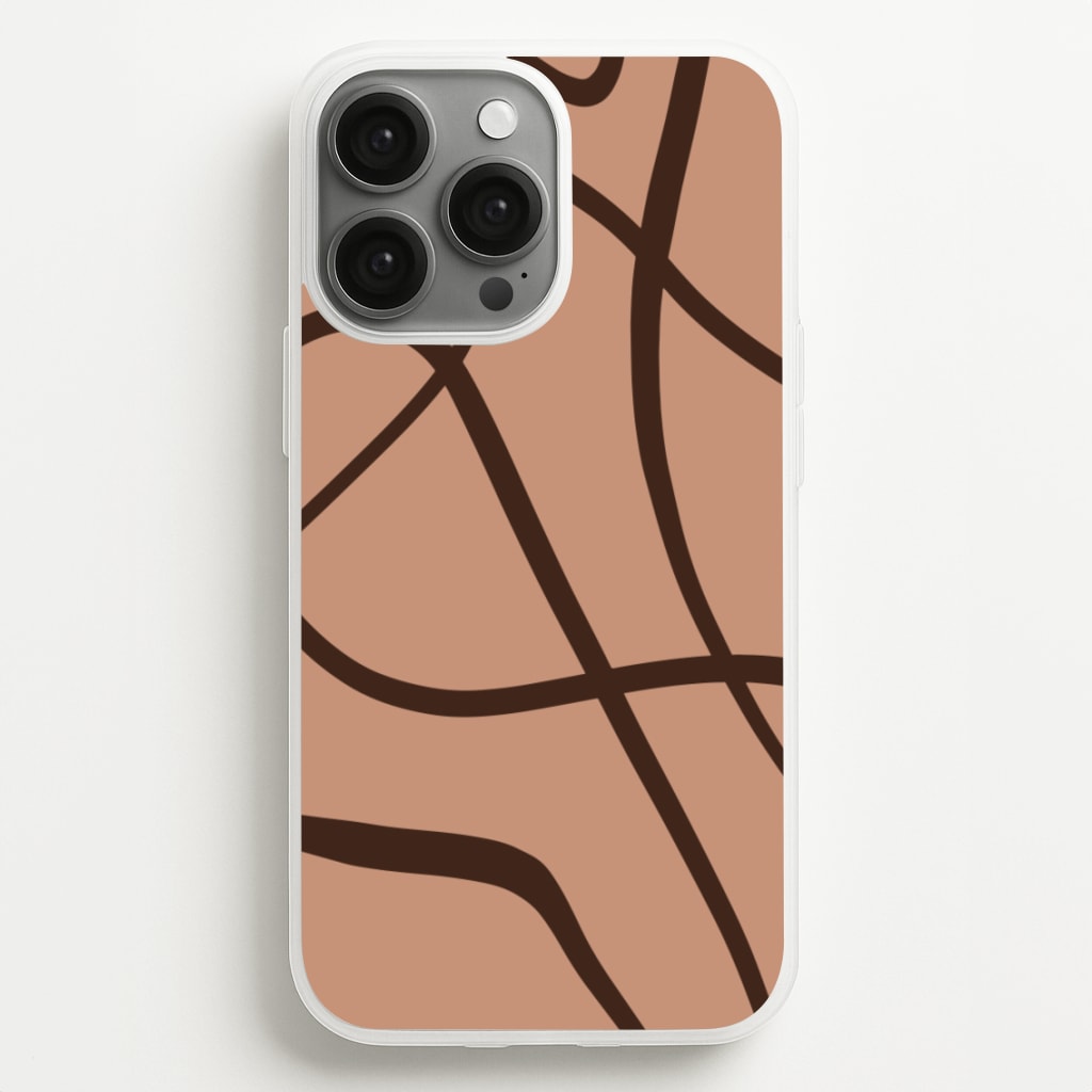 Lined Abstract Nude  - Nudes Phone Case for iPhone 13 Pro Max