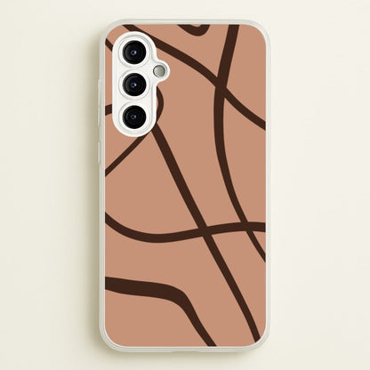 Lined Abstract Nude  - Nudes Phone Case for Galaxy A54
