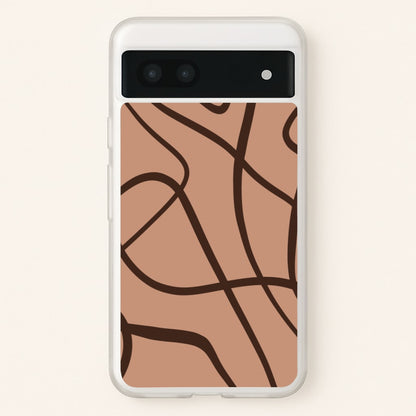 Lined Abstract Nude  - Nudes Phone Case for Google Pixel 6a