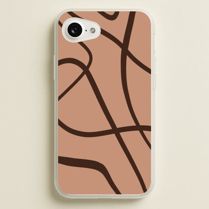 Lined Abstract Nude  - Nudes Phone Case for iPhone 16e