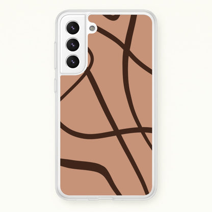 Lined Abstract Nude  - Nudes Phone Case for Galaxy S21FE