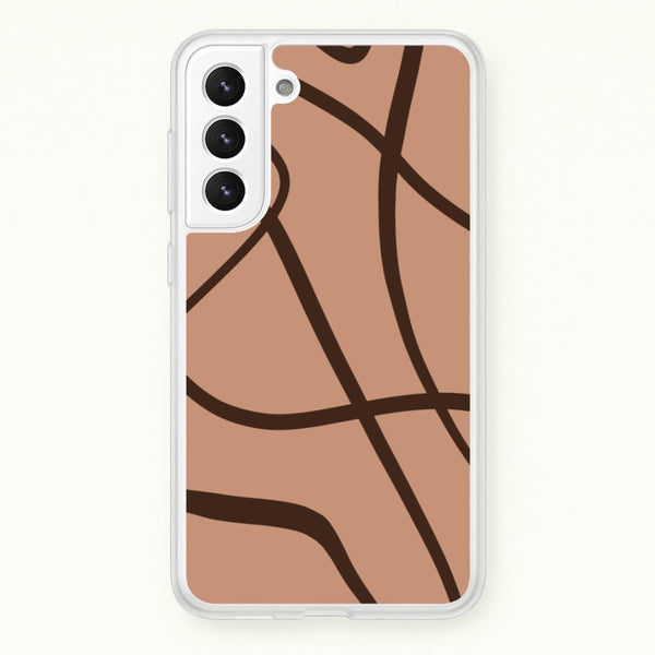 Lined Abstract Nude  - Nudes Phone Case for Galaxy S21FE