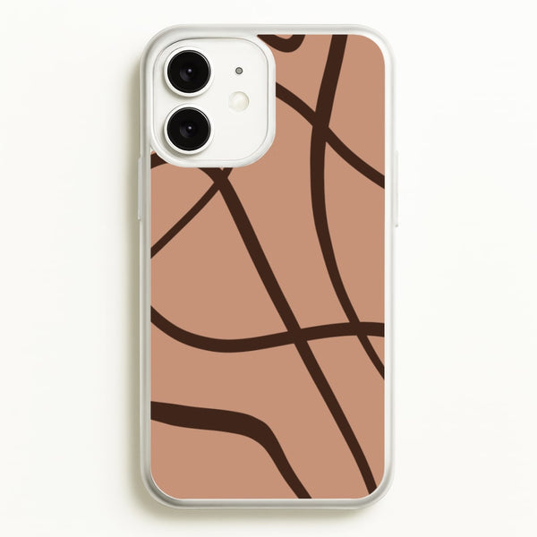 Lined Abstract Nude  - Nudes Phone Case for iPhone 11