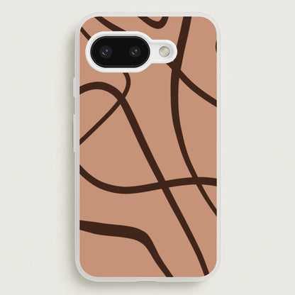 Lined Abstract Nude  - Nudes Phone Case for Google Pixel 9a
