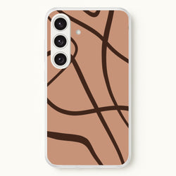 Lined Abstract Nude  - Nudes Phone Case for Galaxy S25