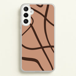 Lined Abstract Nude  - Nudes Phone Case for Galaxy A36