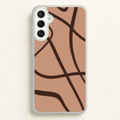 Lined Abstract Nude  - Nudes Phone Case for Galaxy A36