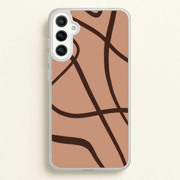 Lined Abstract Nude  - Nudes Phone Case for Galaxy A36