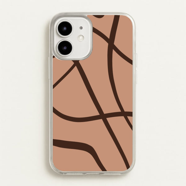 Lined Abstract Nude  - Nudes Phone Case for iPhone 12 Mini