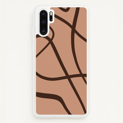Lined Abstract Nude  - Nudes Phone Case for Huawei P30 Pro