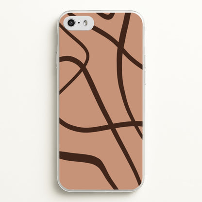 Lined Abstract Nude  - Nudes Phone Case for iPhone 5 / 5s / SE 2016