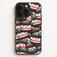 Cute Nutella Pattern Phone Case