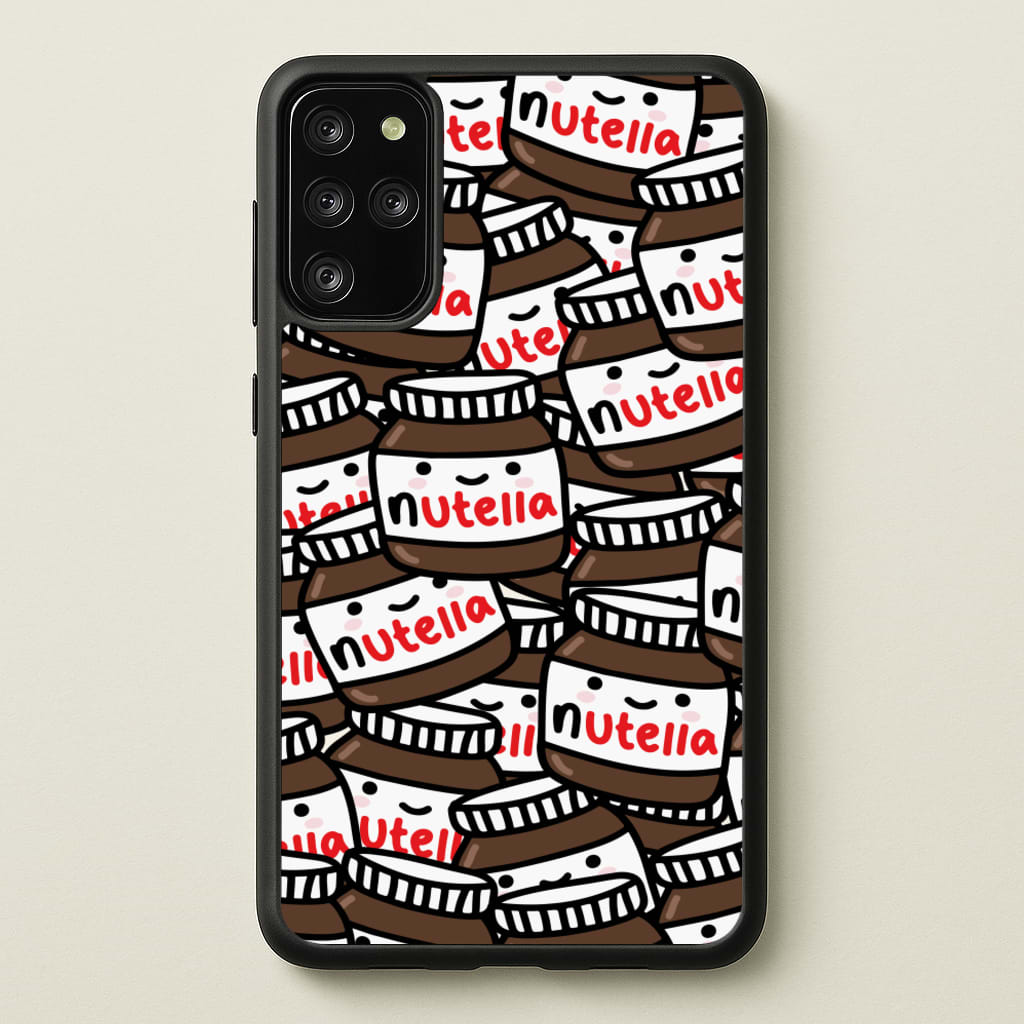 Cute Nutella Pattern  -  Phone Case for Galaxy S20 Plus
