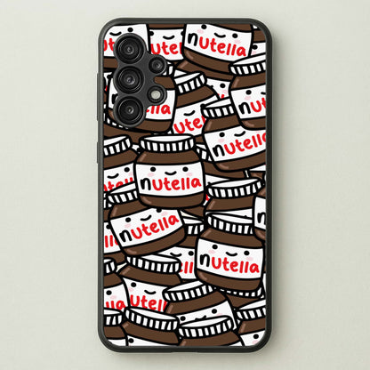 Cute Nutella Pattern  -  Phone Case for Galaxy A13