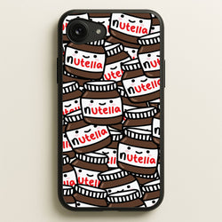 Cute Nutella Pattern  -  Phone Case for iPhone 16e